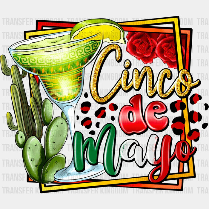 Cocktail - Cinco De Mayo DTF heat transfer