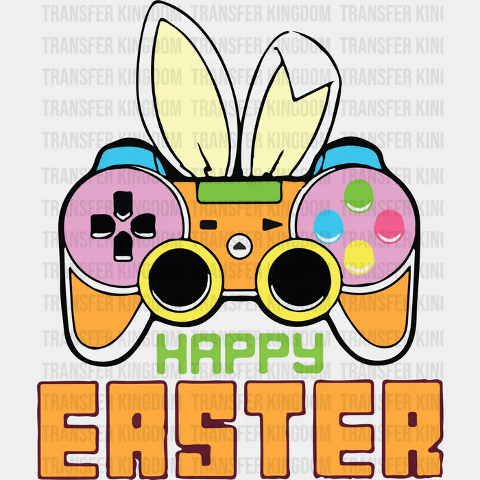 Controller Happy Easter Design - DTF heat transfer