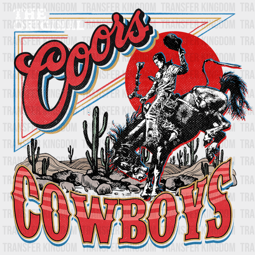 Coors Cowboys - Rodeo Houston DTF Transfer - Transfer Kingdom