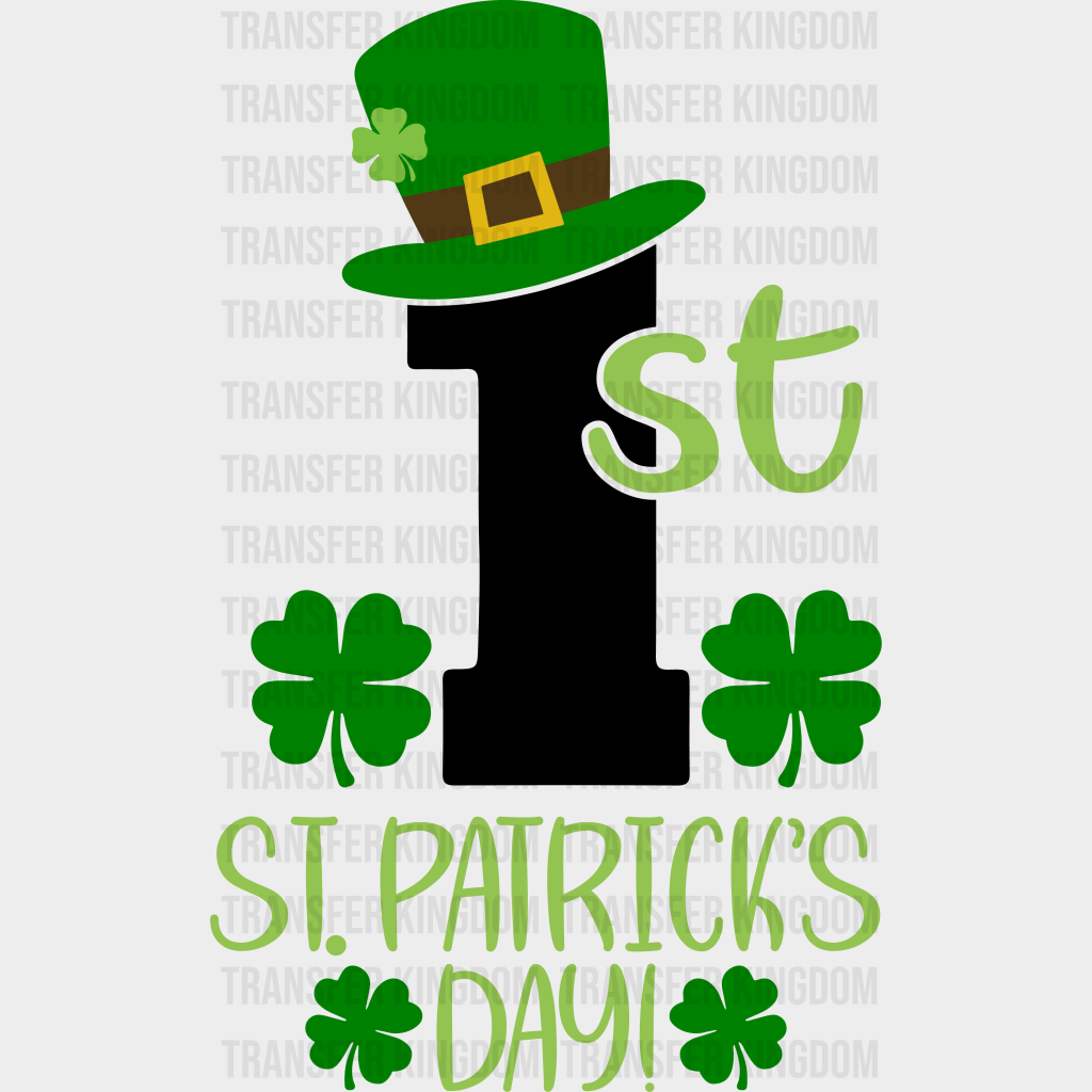 Copy of Loads Of Luck St. Patrick's Day Design - DTF heat transfer - Transfer Kingdom