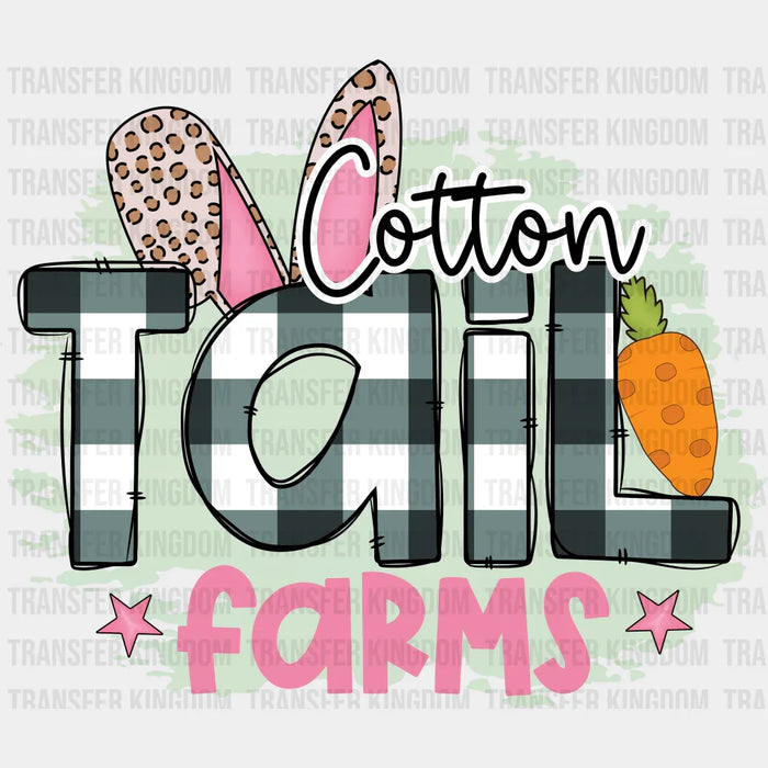 Cotton Tail Farms Easter Design - DTF heat transfer