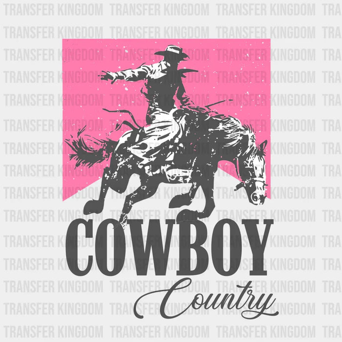Cowboy Country - Rodeo Houston DTF Transfer