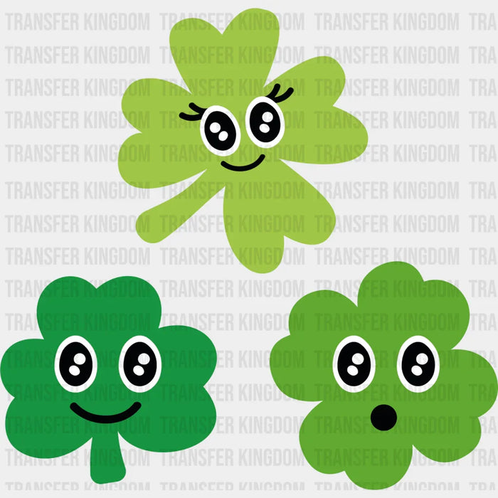 Cutests Clovers St. Patrick's Day Design - DTF heat transfer