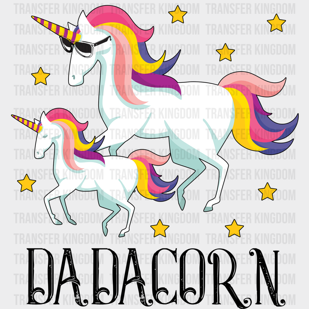 Dadacorn Design - DTF heat transfer - Transfer Kingdom