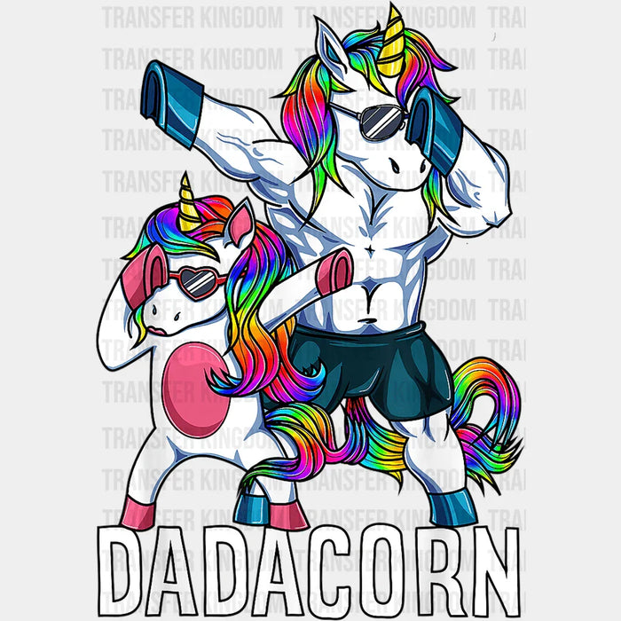 Dadacorn Funny Dad Design - DTF heat transfer