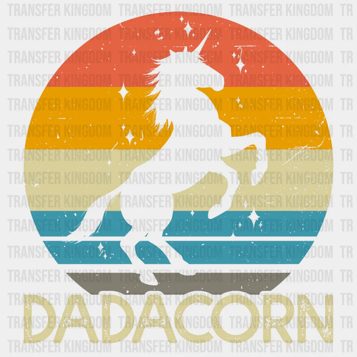 Dadacorn Vintage Design - Father's Day DTF heat transfer