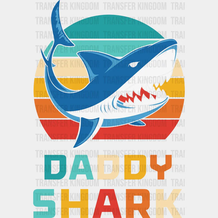 Daddy Shark Design - DTF heat transfer