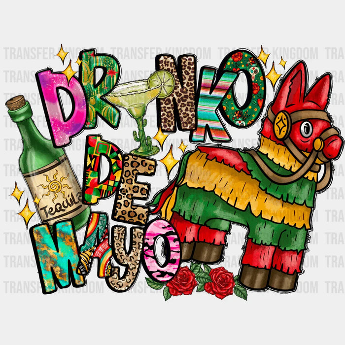 Drinko De Mayo Pinata - Cinco De Mayo DTF heat transfer