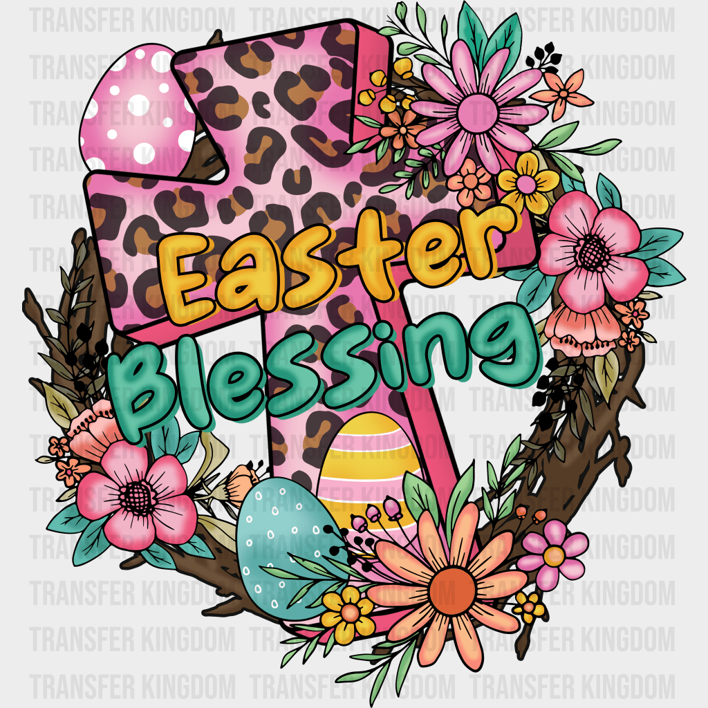 Easter Blessing Easter Design - DTF heat transfer - Transfer Kingdom