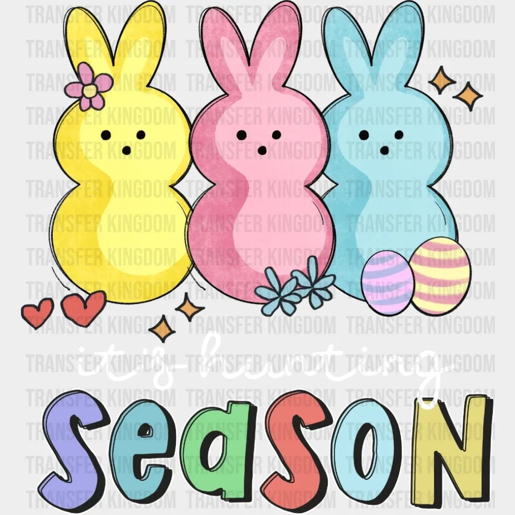 Easter Bunnies It's Haunting Season Design- DTF heat transfer - Transfer Kingdom