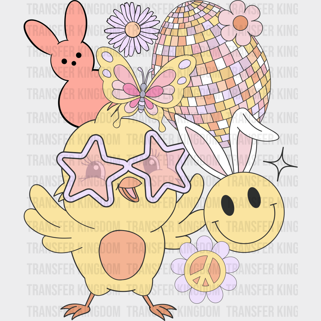 Easter Design - DTF heat transfer - Transfer Kingdom