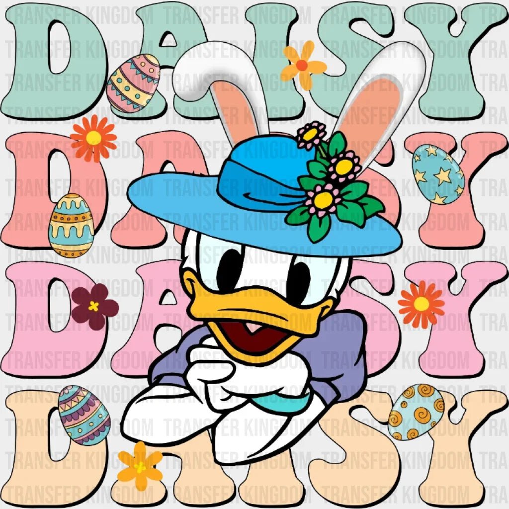 Easter Disney Daisy Stack Design - DTF heat transfer - Transfer Kingdom