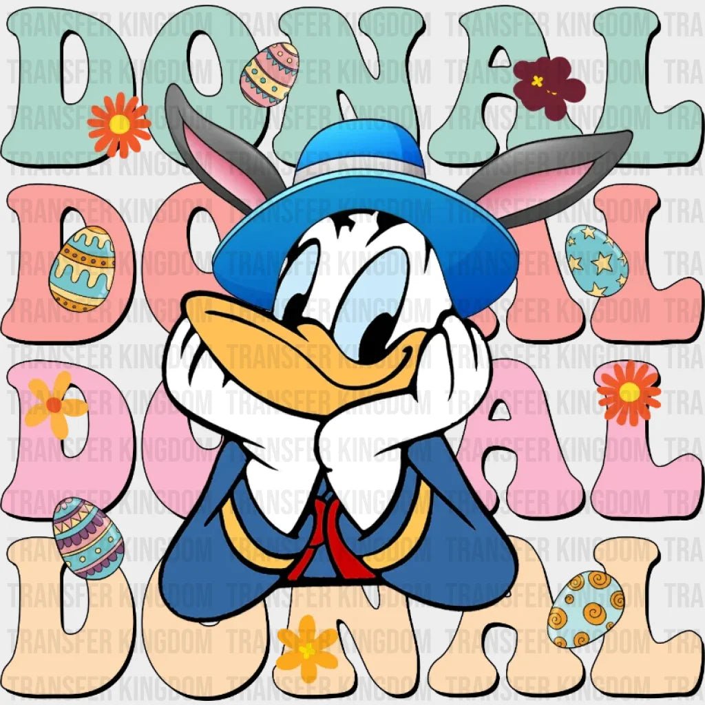 Easter Disney Donald Duck Stack Design - DTF heat transfer - Transfer Kingdom