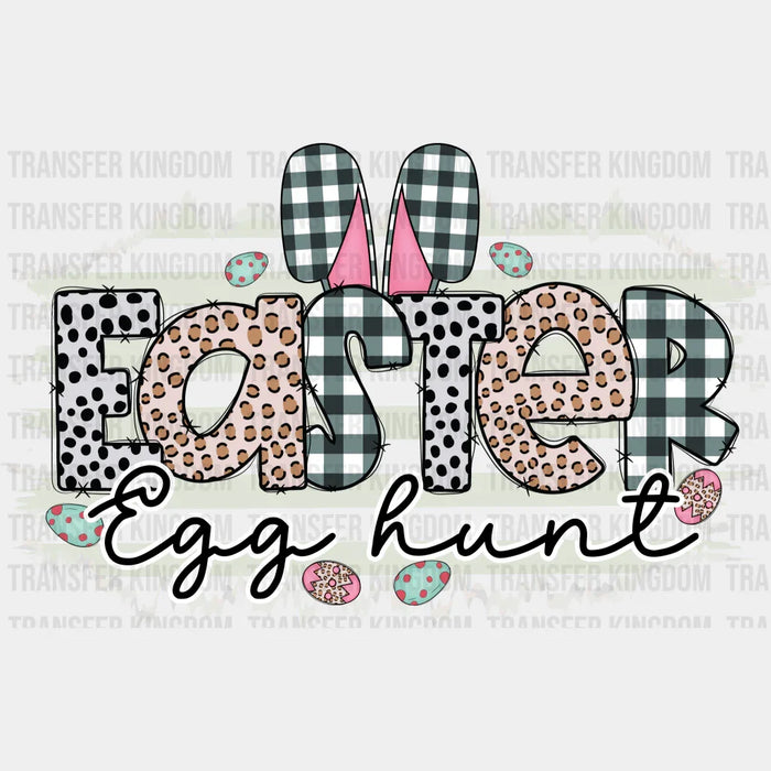 Easter Egg Hunt Easter Design - DTF heat transfer