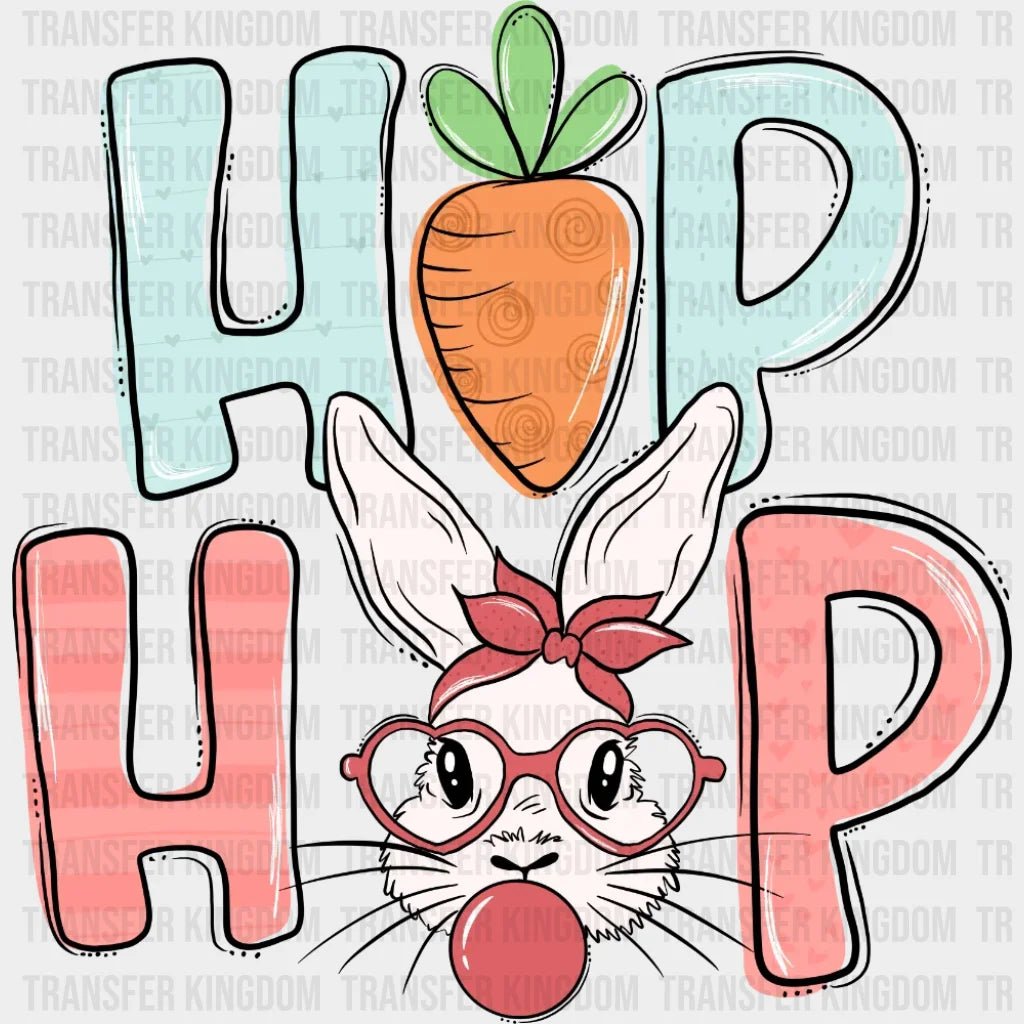 Easter Hip Hop Bubble Gum Bunny Design- DTF heat transfer - Transfer Kingdom