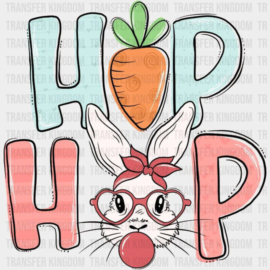 Easter Hip Hop Bubble Gum Bunny Design- DTF heat transfer - Transfer Kingdom