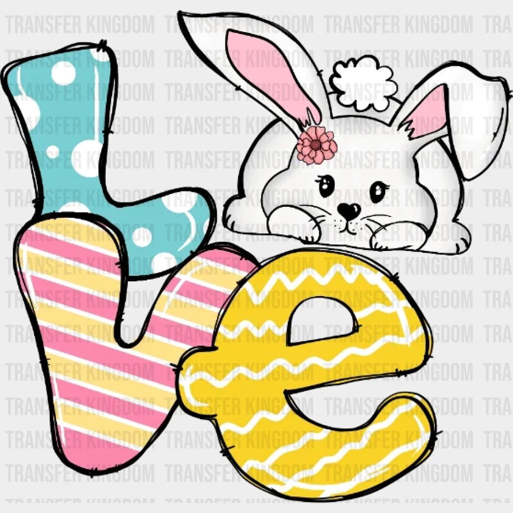 Easter Love Design - DTF heat transfer - Transfer Kingdom