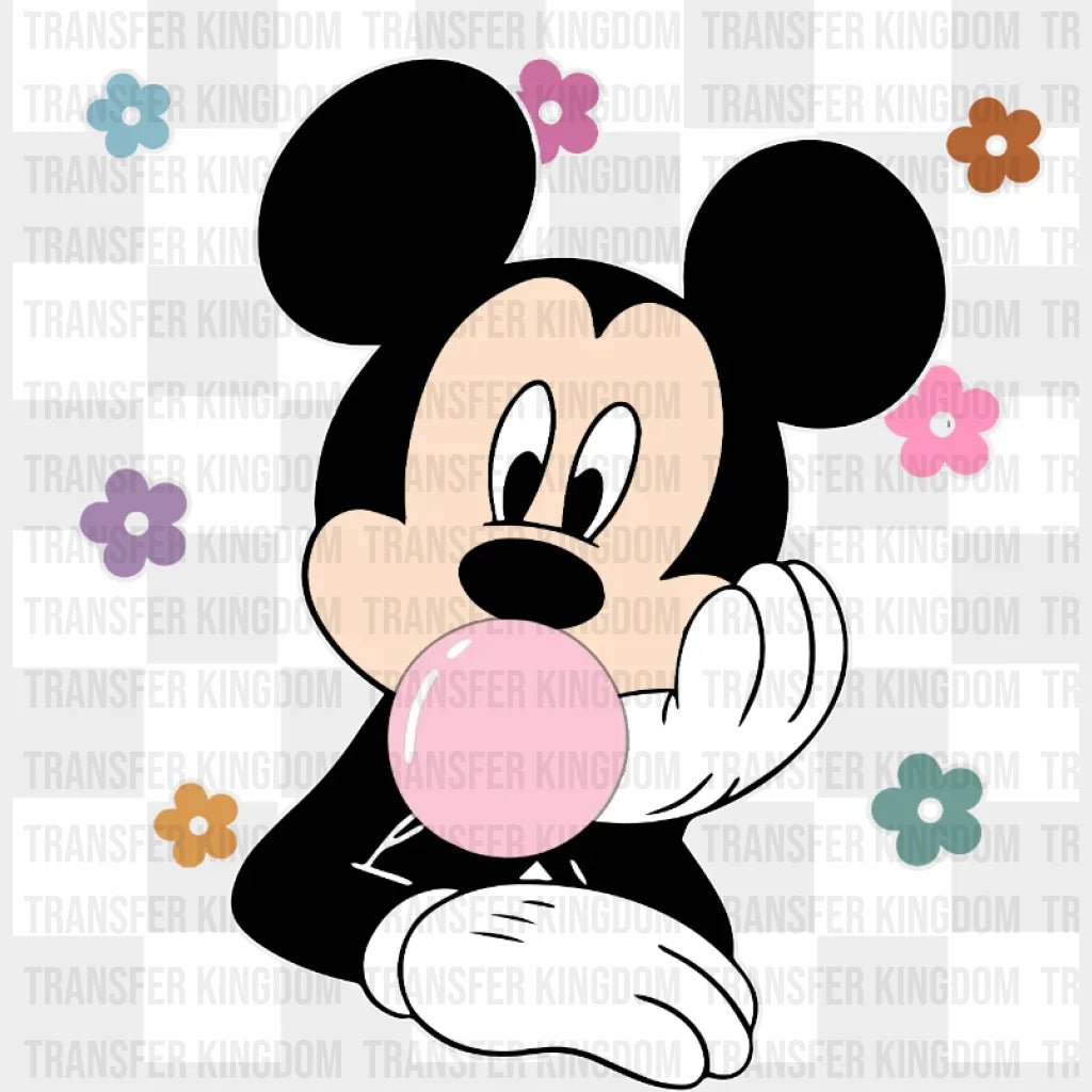 Easter Mickey Bubble Gum Design- DTF heat transfer - Transfer Kingdom