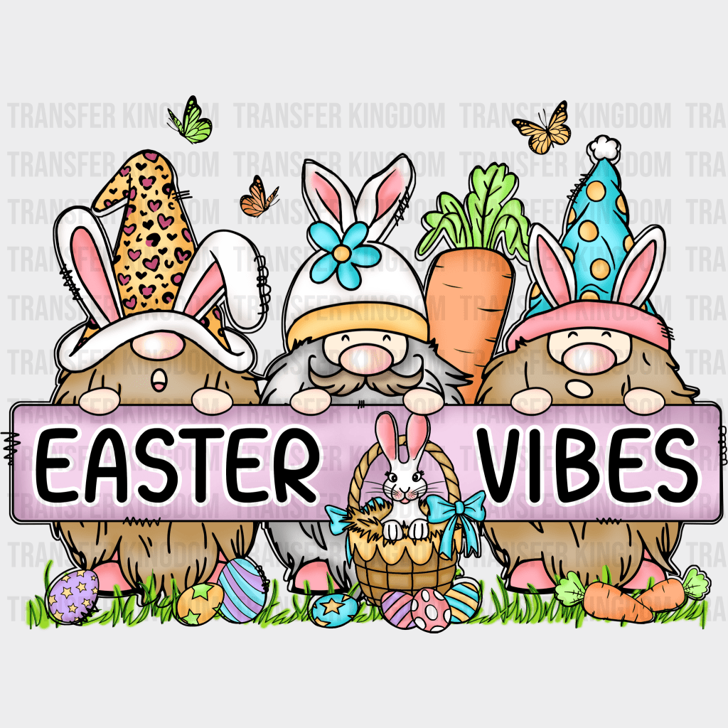 Easter Vibes Design - DTF heat transfer - Transfer Kingdom