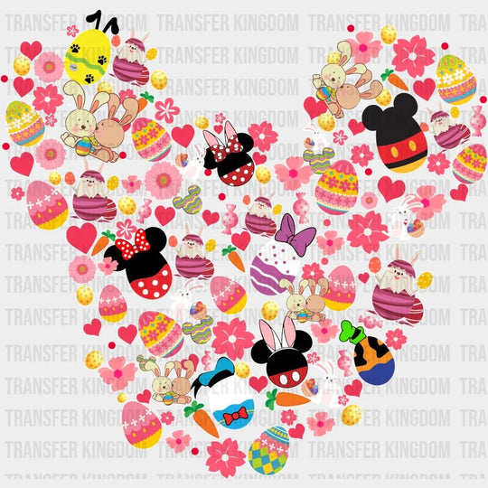 Easter Vibes Mickey Ears Design- DTF heat transfer - Transfer Kingdom