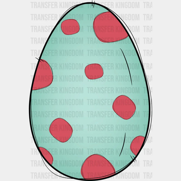 Egg Easter Design - DTF heat transfer