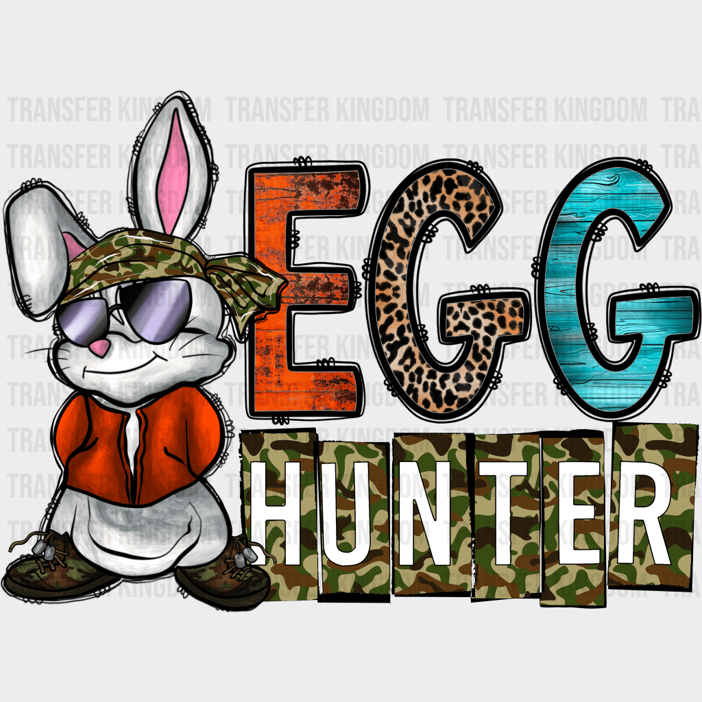 Egg Hunter Easter Design - DTF heat transfer - Transfer Kingdom