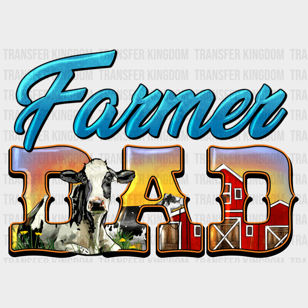Farmer Dad Design - DTF heat transfer - Transfer Kingdom