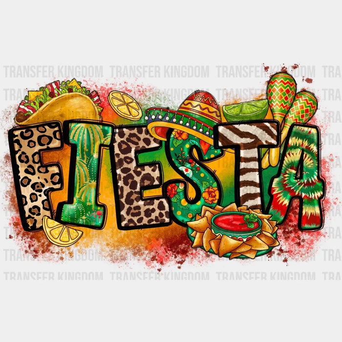 FIESTA - Cinco De Mayo DTF heat transfer