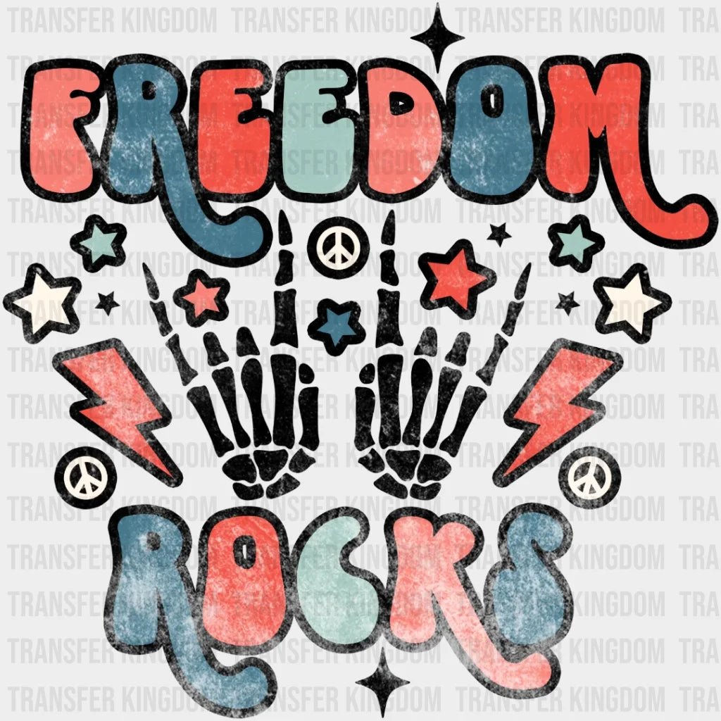Freedom Rocks Dtf Transfer
