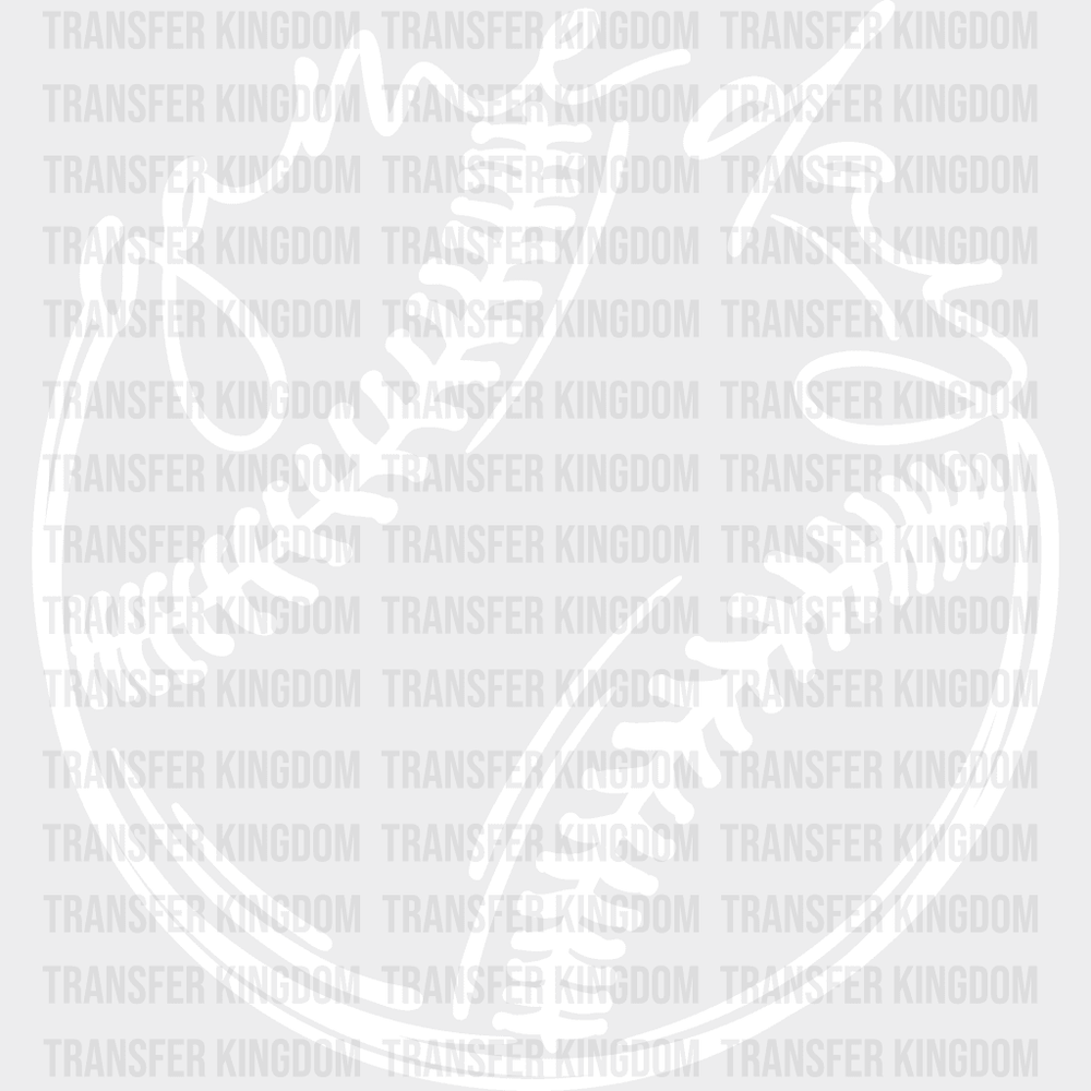 Game Day Baseball Design - Dtf Heat Transfer Unisex S & M ( 10 ) / Light Color See Imaging