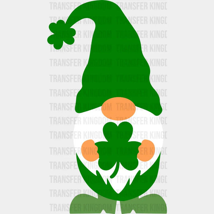 Funny Gnomie St. Patrick's Day Design - DTF heat transfer
