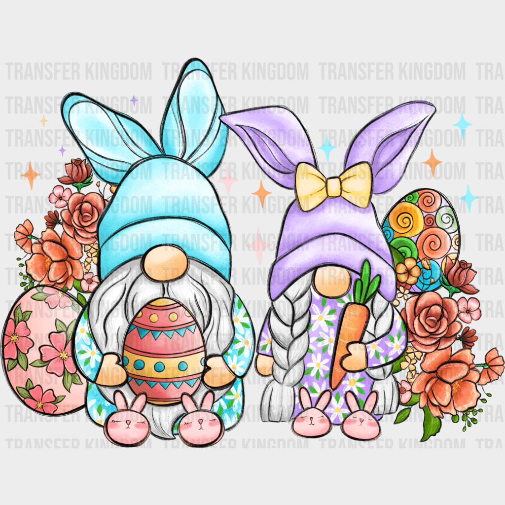 Gnomies Easter Design - DTF heat transfer - Transfer Kingdom