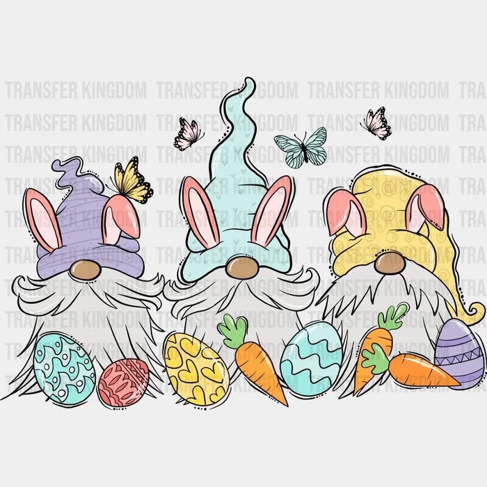 Gnomies Easter Gnomes Design - DTF heat transfer