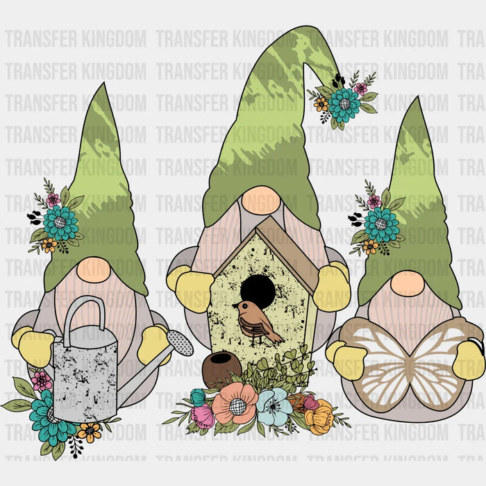 Gnomies Spring Easter Design - DTF heat transfer