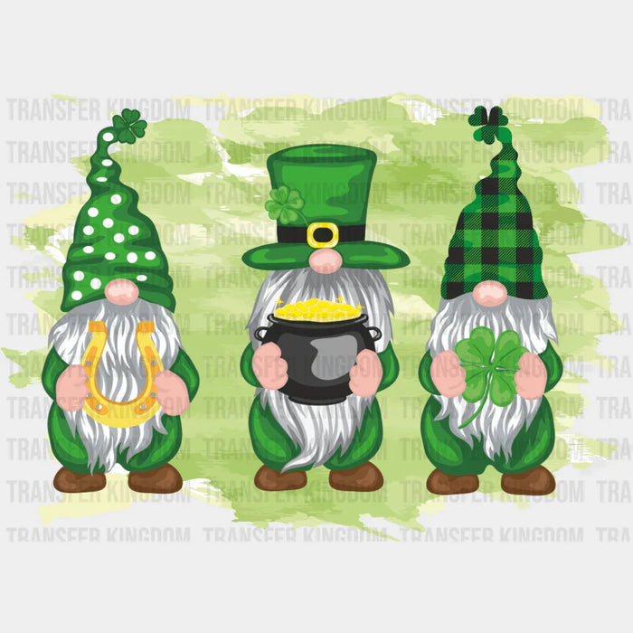 Gnomies St. Patrick's Day Design - DTF heat transfer