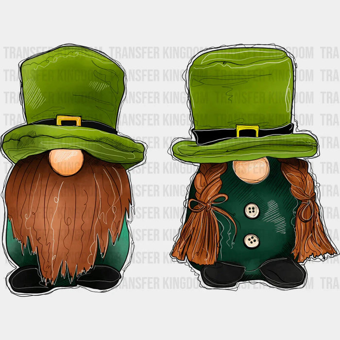 Gnomies Hat St. Patrick's Day Design - St. Patrick's Day DTF heat transfer