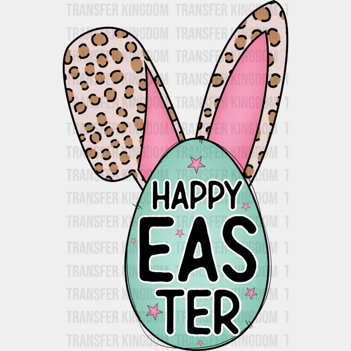 Happy Easter Egg Design - DTF heat transfer