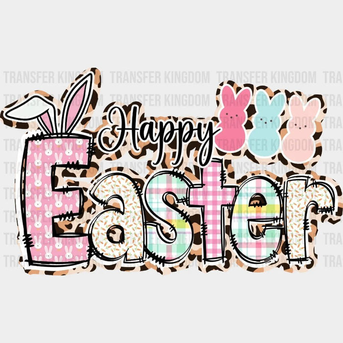 Happy Easter Pattern Design - DTF heat transfer