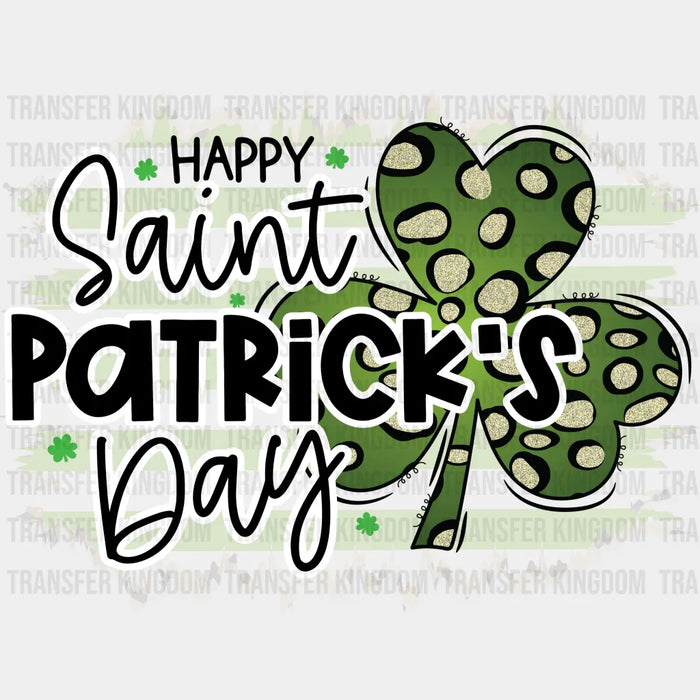 Happy St. Patrick's Day Design - DTF heat transfer