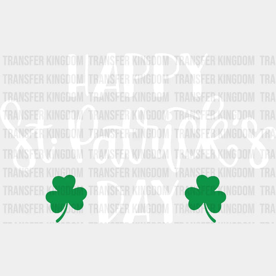 Happy St. Patrick's Day Design - DTF heat transfer - Transfer Kingdom