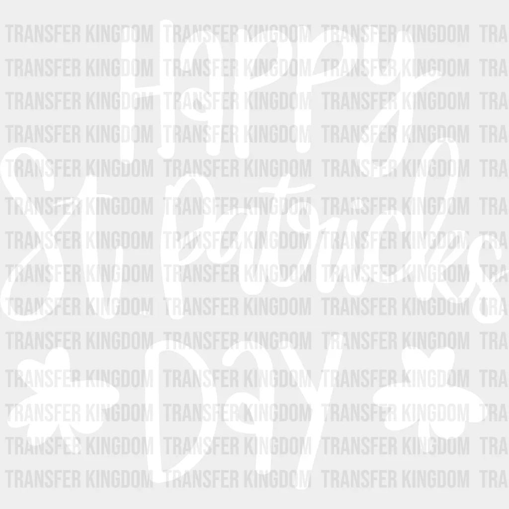 Happy St. Patrick's Day Design - DTF heat transfer - Transfer Kingdom