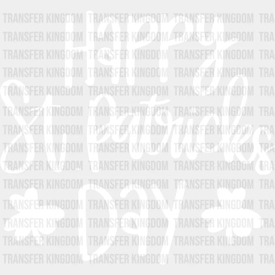 Happy St. Patrick's Day Design - DTF heat transfer - Transfer Kingdom