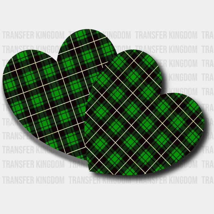 Hearts St. Patrick's Day Design - DTF heat transfer