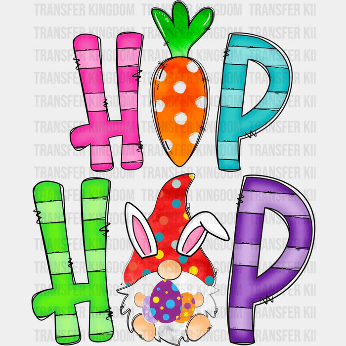 HIP HOP Easter Colorful Design - DTF heat transfer