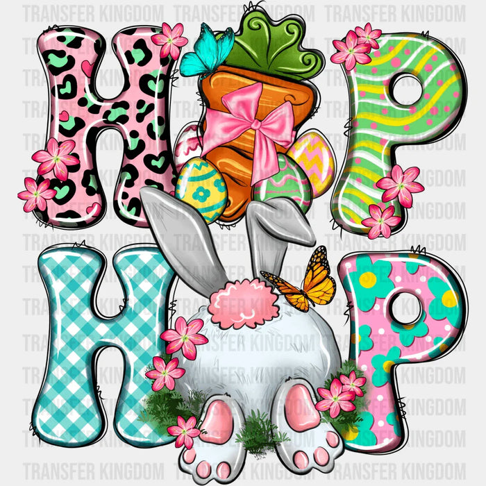 Hip Hop Floral Easter Design - DTF heat transfer