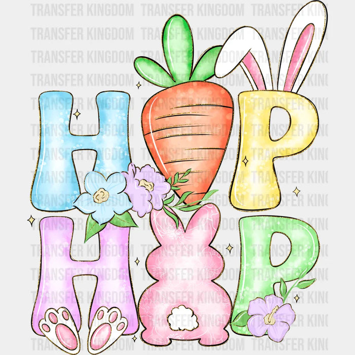 Hip Hop Carrot And Bunny Design - DTF heat transfer