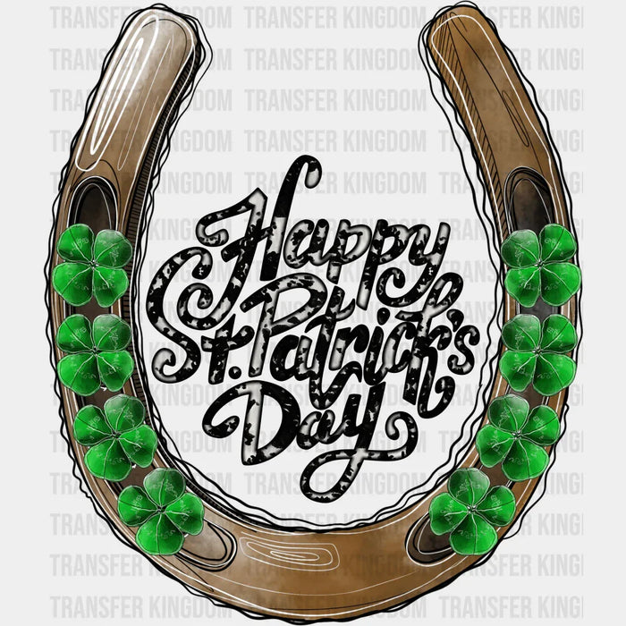 Horseshoe St. Patrick's Day Design - DTF heat transfer