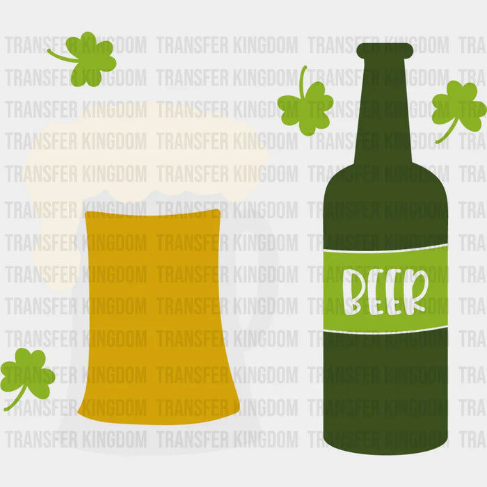 Irish Beer St. Patrick's Day Design - DTF heat transfer