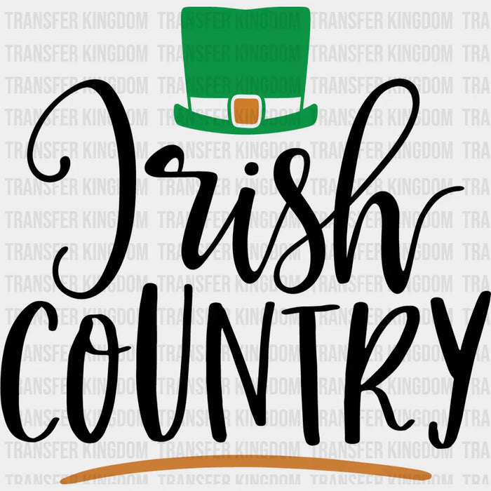 Irish Country St. Patrick's Day Design - DTF heat transfer
