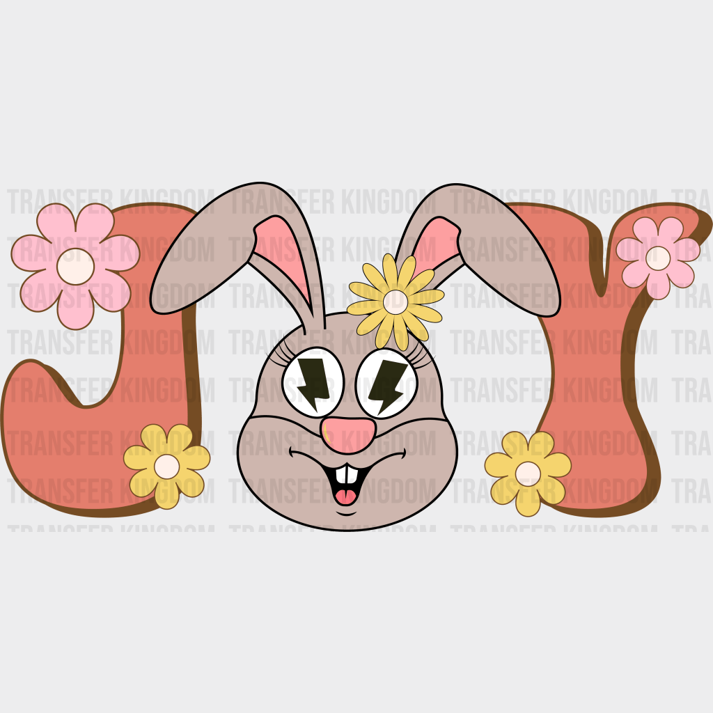 JOY Easter Design - DTF heat transfer - Transfer Kingdom